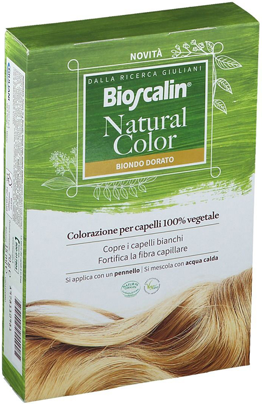 BIOSCALIN NATURAL COLOR BIONDO DORATO 70 G - famajoy.it