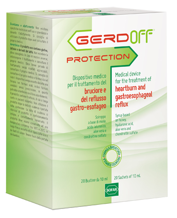 GERDOFF PROTECTION SCIROPPO 20 BUSTE 10 ML - famajoy.it