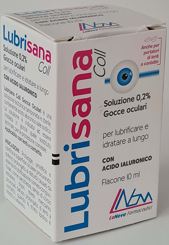 COLLIRIO LUBRISANA FLACONE 10 ML - famajoy.it