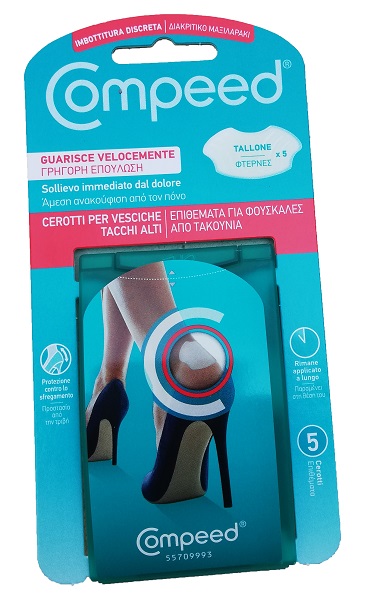CEROTTO COMPEED VESCICHE TACCHI ALTI 5 PEZZI - famajoy.it
