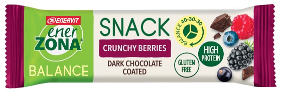 ENERZONA SNACK CRUNCHY BERRIES 33 G - famajoy.it