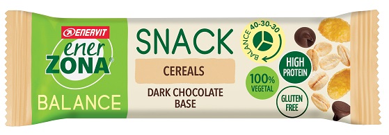 ENERZONA SNACK CEREALS CHOCO 25 G - famajoy.it