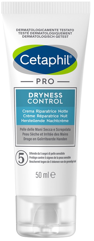 CETAPHIL PRO DRYNESS CONTROL CREMA MANI RIPARATRICE NOTTE 50 ML - famajoy.it