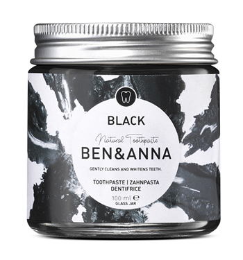 BEN&ANNA NATURAL TOOTHPASTE BLACK 100 ML - famajoy.it