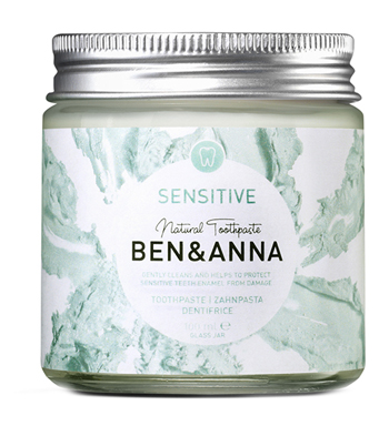 BEN&ANNA NATURAL TOOTHPASTE SENSITIVE 100 ML - famajoy.it