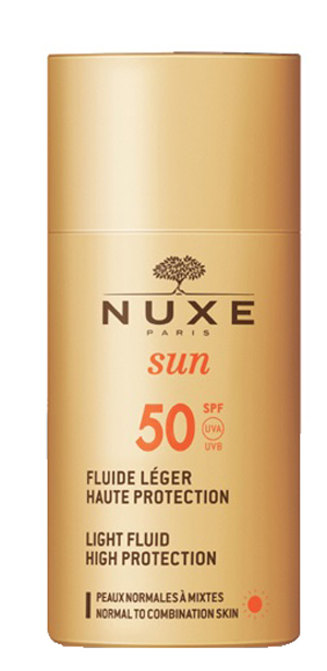 NUXE SUN FLUIDO LEGGERO ALTA PROTEZIONE SPF50 50 ML - famajoy.it