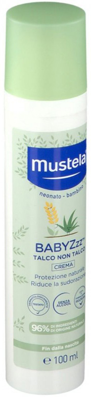 MUSTELA BABYZZZ TALCO NO TALCO 100 ML - famajoy.it