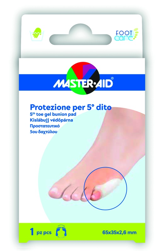 PROTEZIONE IN GEL MASTER-AID FOOTCARE 5 DITO 1 PEZZO C15 - famajoy.it
