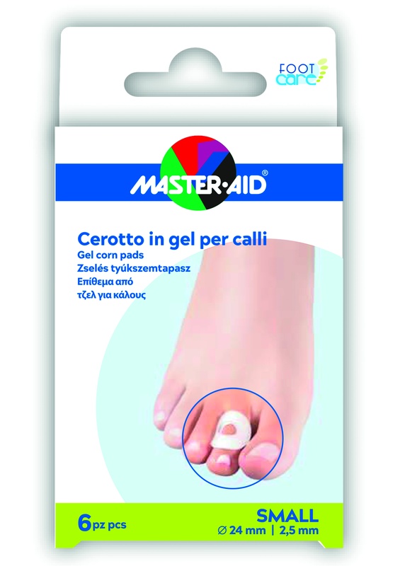 CEROTTO PROTEZIONE CALLI MASTER-AID FOOTCARE IN GEL SMALL 6 PEZZI B10 - famajoy.it