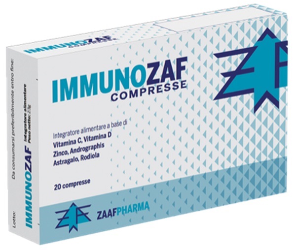 IMMUNOZAF 20 COMPRESSE - famajoy.it