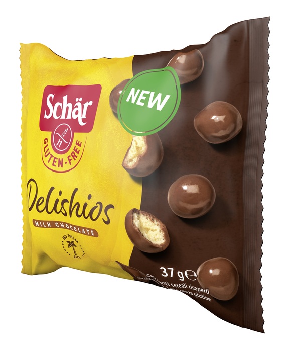 SCHAR DELISHIOS CEREALI RICOPERTI CON CIOCCOLATO AL LATTE 37 G - famajoy.it