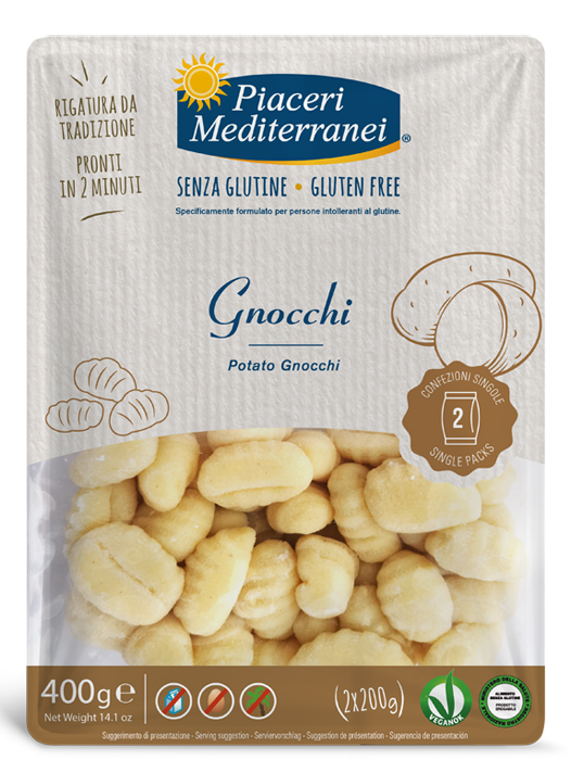 PIACERI MEDITERRANEI GNOCCHI 400 G - famajoy.it