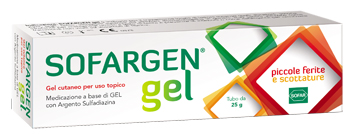 MEDICAZIONE IN GEL SOFARGEN TUBO 25 G - famajoy.it