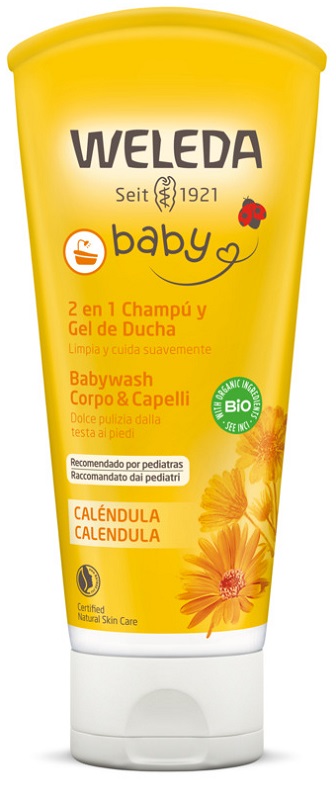 BABYWASH CORPO&CAPELLI CALENDULA 200 ML - famajoy.it