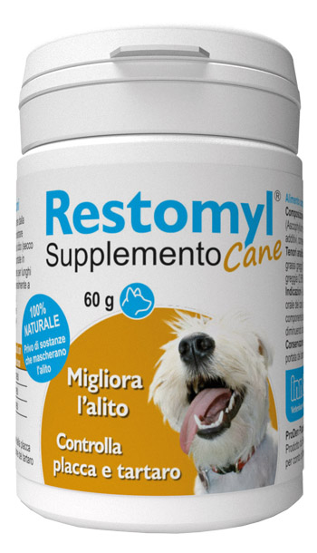 RESTOMYL SUPPLEMENTO CANE FLACONCINO 60 G - famajoy.it