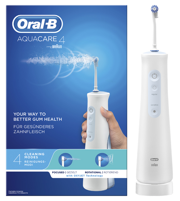 ORAL-B IDROPULSORE COMPATTO AQUACARE 4 - famajoy.it