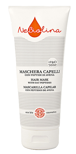NEBIOLINA MASCHERA CAPELLI CON PEPTIDI DI AVENA 200 ML - famajoy.it