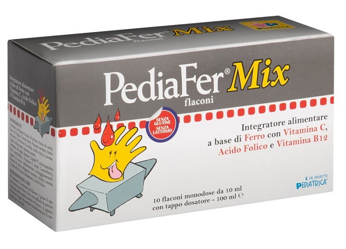 PEDIAFER MIX 10 FLACONI DA 10 ML - famajoy.it