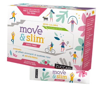 MOVE&SLIM IODIO FREE SCIROPPO 25 STICKPACK 10 ML - famajoy.it