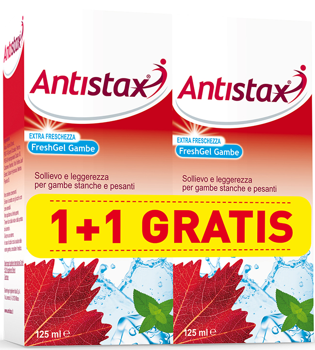 ANTISTAX FRESH GEL 125 ML 1+1 PROMO - famajoy.it