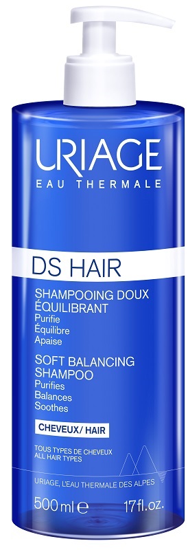 URIAGE DS HAIR SHAMPOO DELICATO RIEQUILIBRANTE 500 ML - famajoy.it