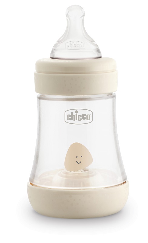 CHICCO BIBERON PERFECT 5 UNISEX 150 ML IN SILICONE 1 FORO - famajoy.it