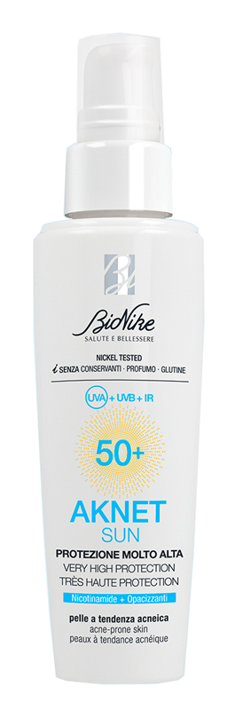 AKNET SUN PROTEZIONE MOLTO ALTA SPF50+ 50 ML - famajoy.it