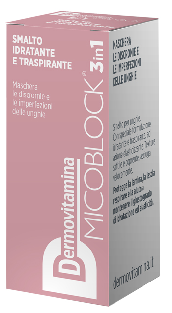 DERMOVITAMINA MICOBLOCK 3 IN 1 SMALTO IDRATANTE E TRASPIRANTE NUDE 5 ML - famajoy.it