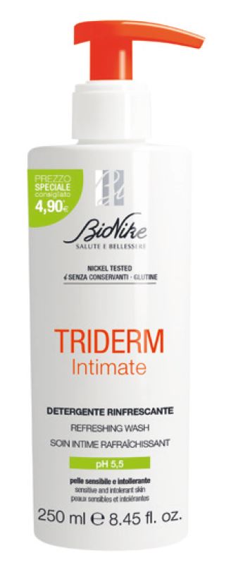 TRIDERM INTIMATE RINFRESCANTE 250 ML - famajoy.it