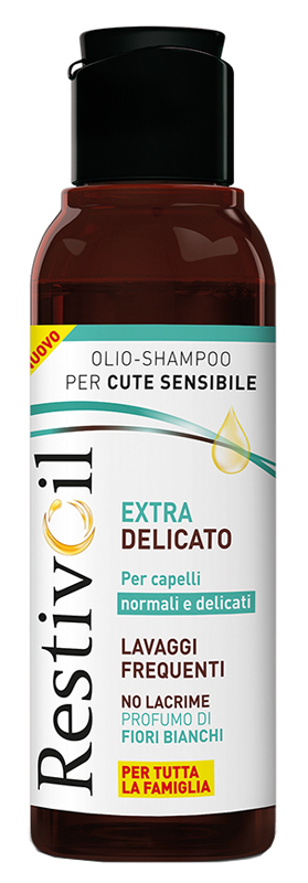 RESTIVOIL EXTRA DELICATO PER CAPELLI NORMALI E DELICATI LAVAGGI FREQUENTI 100 ML - famajoy.it