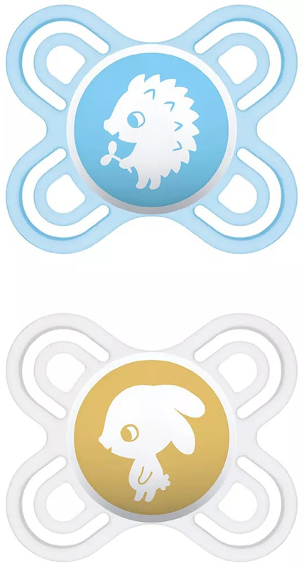 MAM SUCCHIETTO PERFECT START 0-2 MESI SILICONE SINGLE BOX MASCHIO - famajoy.it