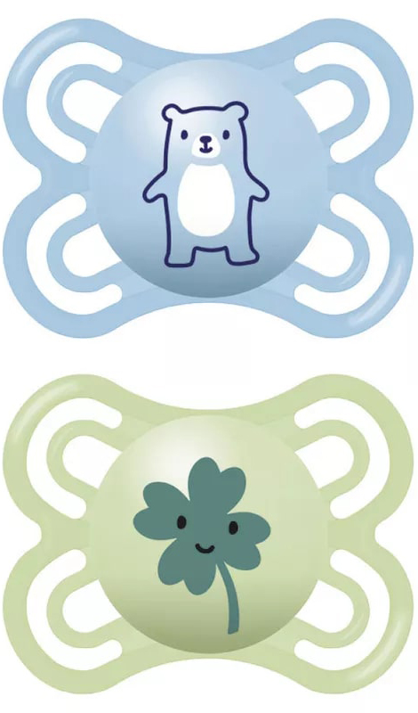 MAM SUCCHIETTO PERFECT 2-6 MESI SILICONE SINGLE BOX MASCHIO - famajoy.it