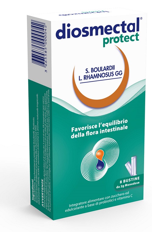 DIOSMECTAL PROTECT 8 BUSTINE OROSOLUBILI 2 G - famajoy.it