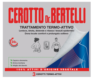DR BERTELLI CEROTTO TERMO-ATTIVO 3 PEZZI - famajoy.it