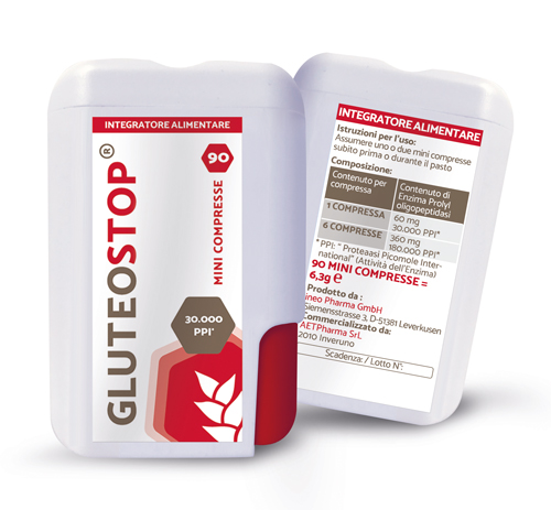 GLUTEOSTOP 90 MINI TABLETS - famajoy.it