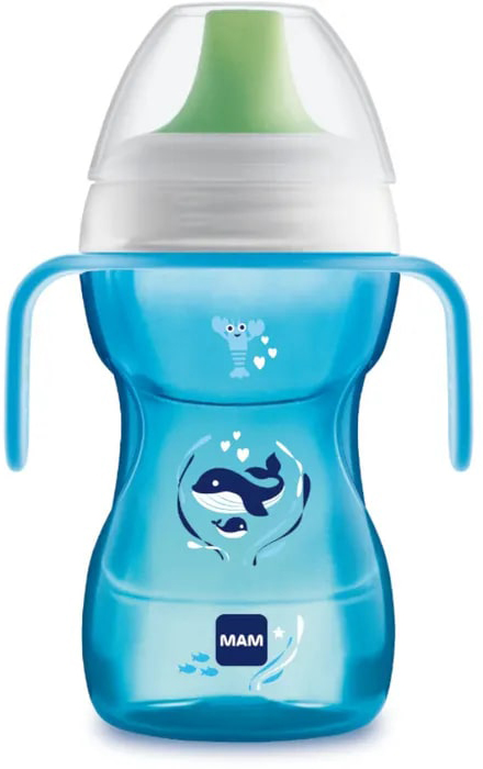 MAM TAZZA FUN TO DRINK 270 ML 8+ BECCUCCIO RIGIDO MASCHIO - famajoy.it