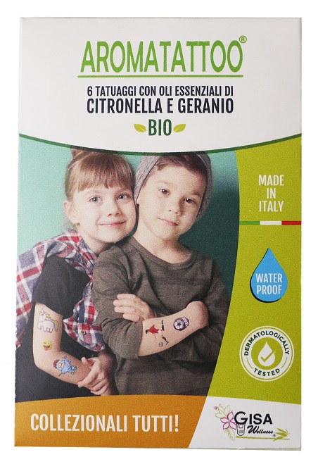 AROMATATTOO 6 TATUAGGI TEMPORANEI - famajoy.it