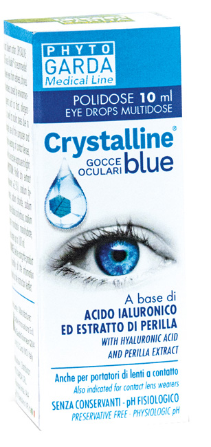 CRYSTALLINE BLUE GOCCE POLIDOSE 10 ML - famajoy.it