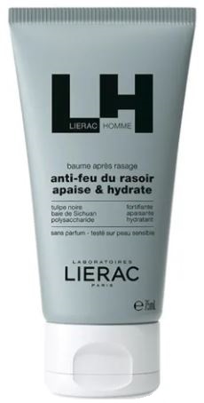 LIERAC HOMME BALSAMO DOPOBARBA 75 ML - famajoy.it