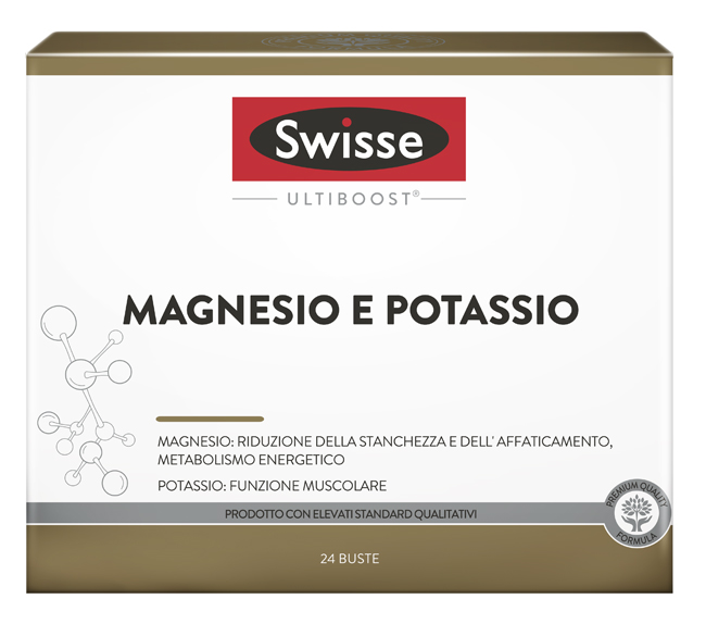 SWISSE MAGNESIO POTASSIO 24 BUSTINE - famajoy.it