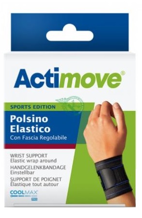 ACTIMOVE SPORTS EDITION POLSINO ELASTICO CON FASCIA REGOLABILE UNIVERSALE - famajoy.it