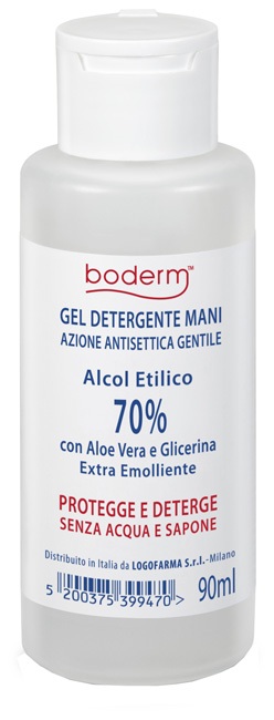 BODERM HAND CLEANSING GEL 70% 90 ML - famajoy.it