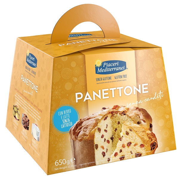 PIACERI MEDITERRANEI PANETTONE SENZA CANDITI 650 G - famajoy.it