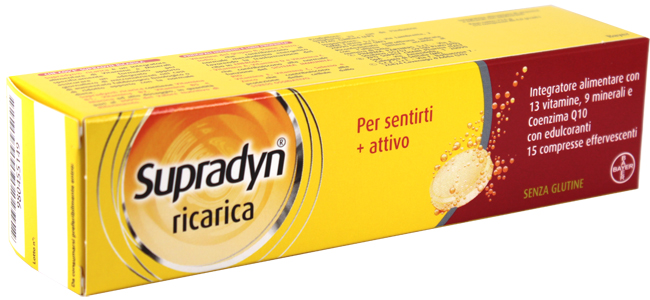 SUPRADYN RICARICA 15 COMPRESSE EFFERVESCENTI - famajoy.it