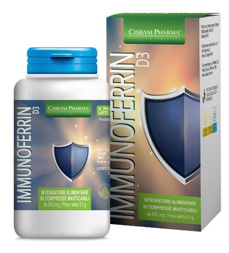 IMMUNOFERRIN D3 60 COMPRESSE OROSOLUBILI - famajoy.it