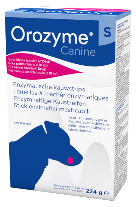 OROZYME CANINE STRISCE ENZIMATICHE MASTICABILI PER CANI DI TAGLIA PICCOLA - famajoy.it