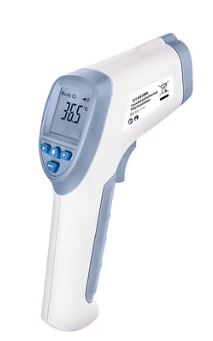 TERMOMETRO FRONTALE A INFRAROSSI RANGE TEMPERATURA CORPOREA 32-43 GRADI DISTANZA MISURAZIONE 1-3 CM - famajoy.it