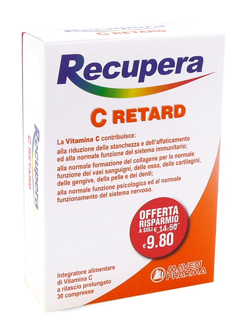 RECUPERA C RETARD 30 COMPRESSE - famajoy.it