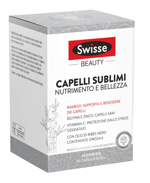 SWISSE CAPELLI SUBLIMI 30 CAPSULE - famajoy.it