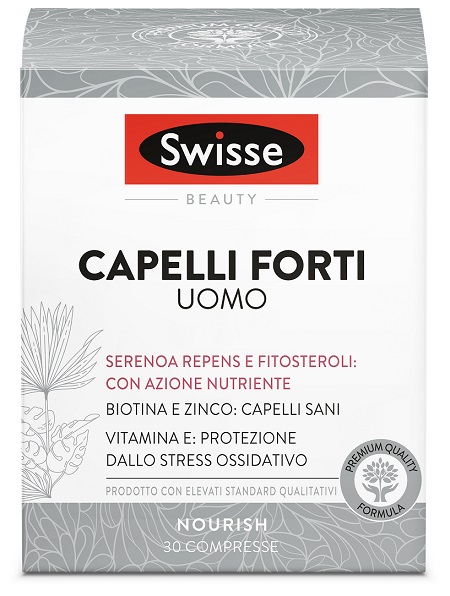 SWISSE CAPELLI FORTI UOMO 30 COMPRESSE - famajoy.it